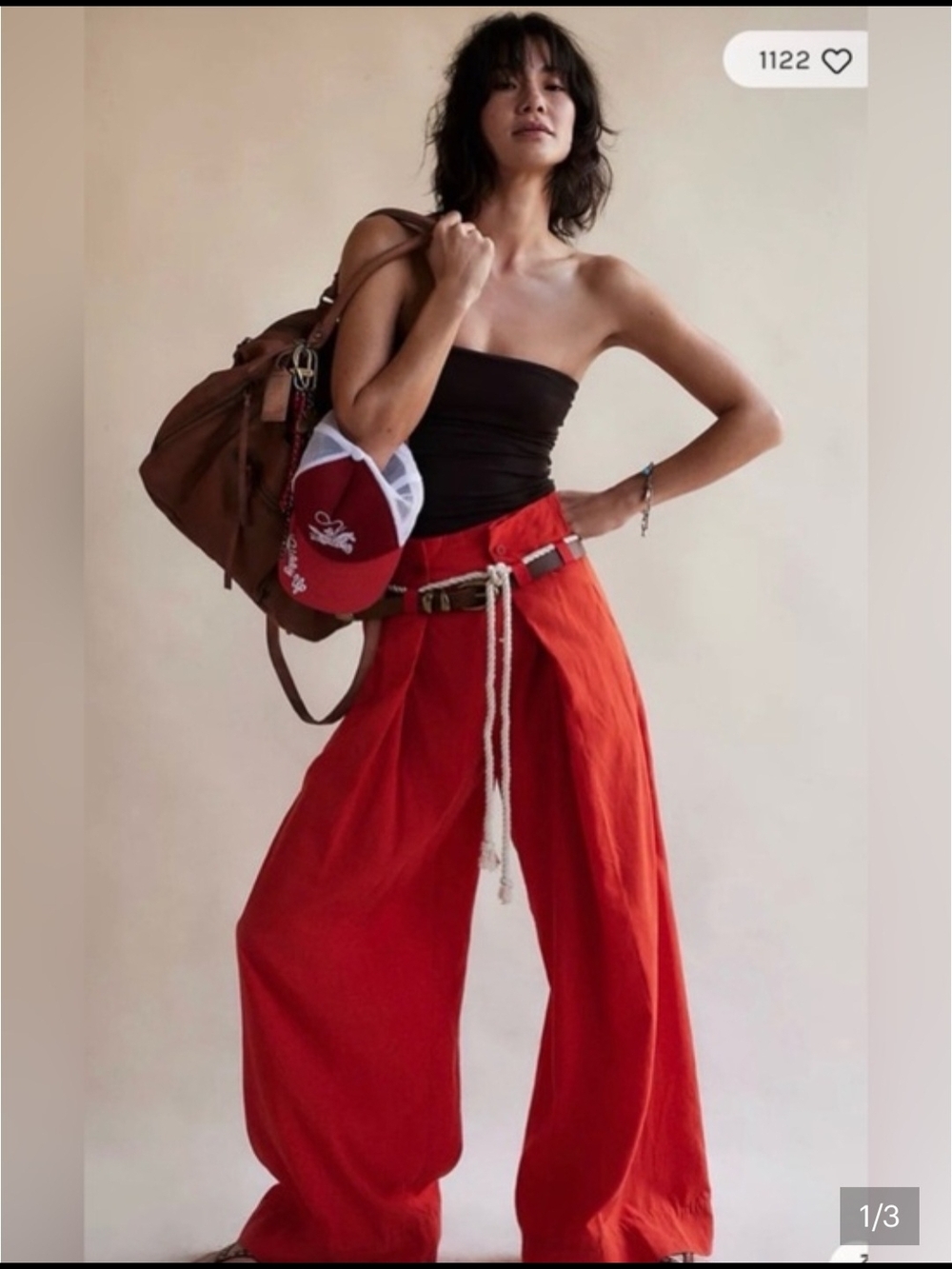 Free Peoole Dimea TIE trouser